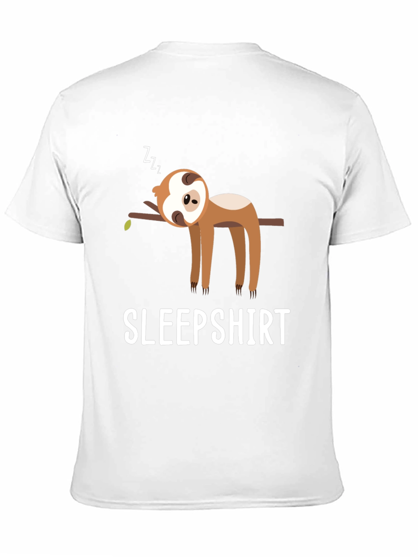 Sleepshirt Sloth Graphic Tee - Soft & Comfy