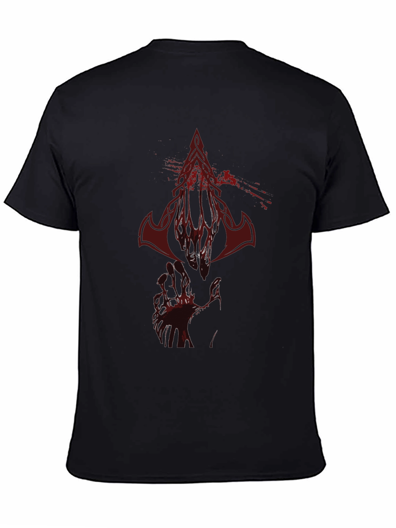 Bloody Logo Graphic Print T-Shirt