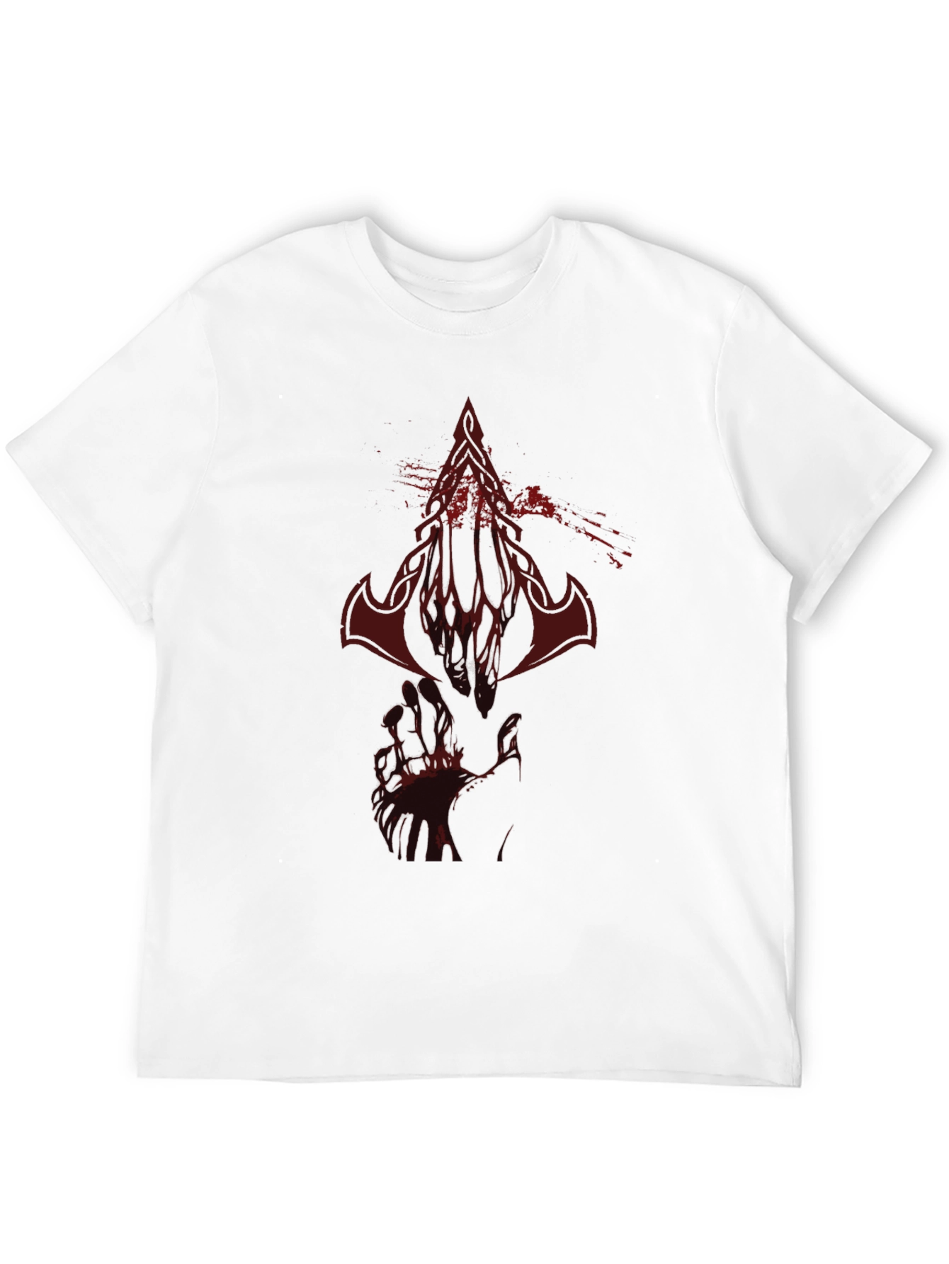 Bloody Logo Graphic Print T-Shirt