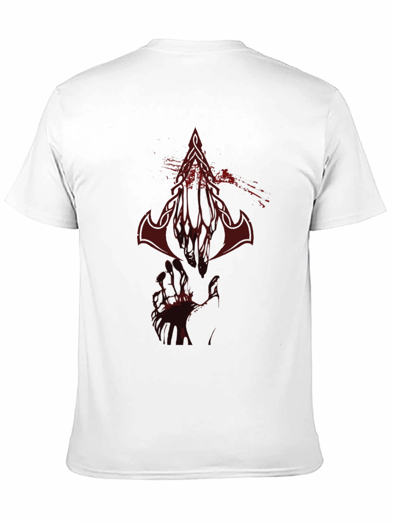 Bloody Logo Graphic Print T-Shirt