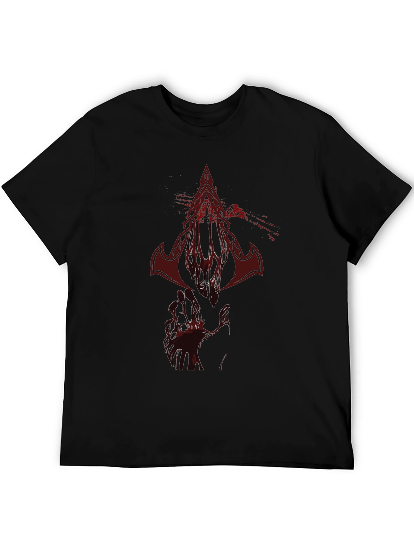 Bloody Logo Graphic Print T-Shirt