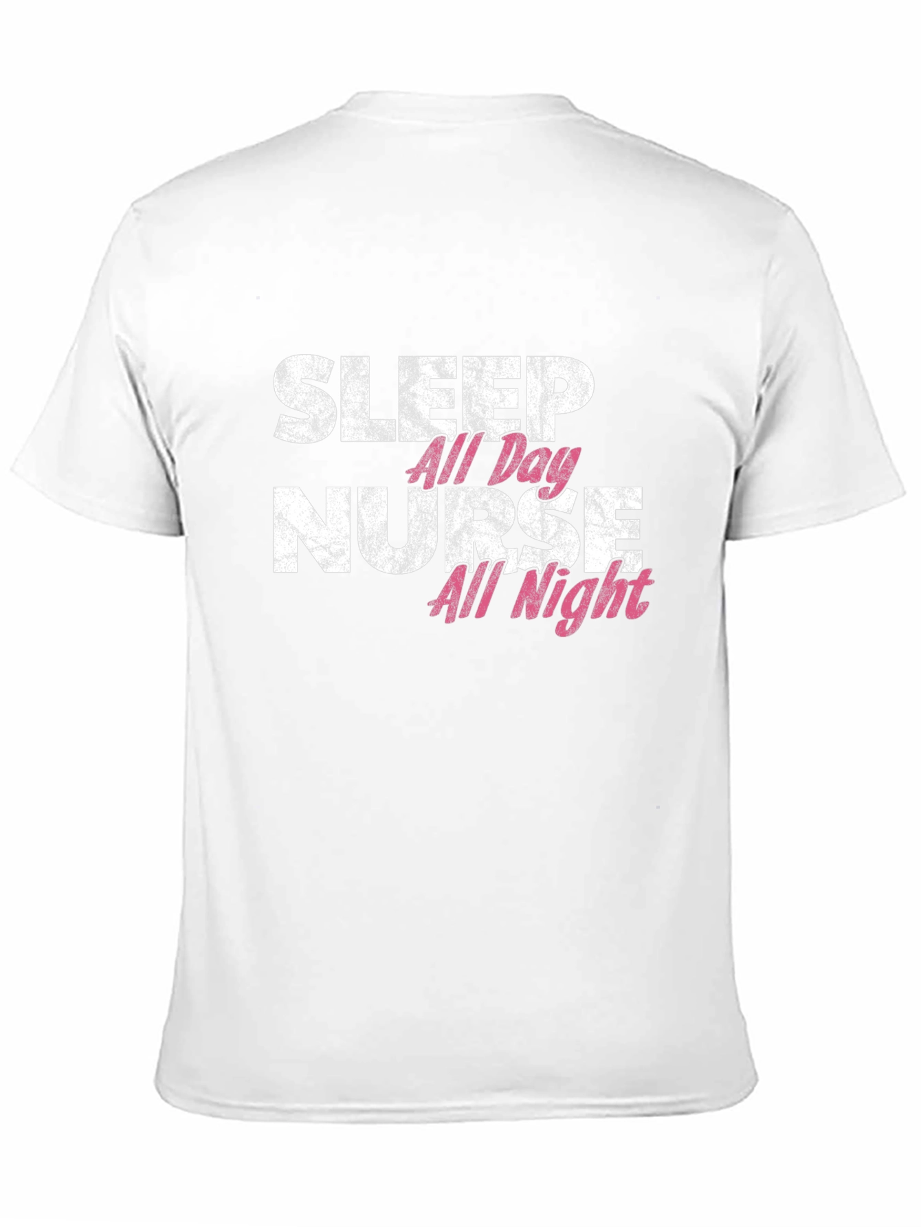 Sleep All Day Nurse All Night Graphic Tee