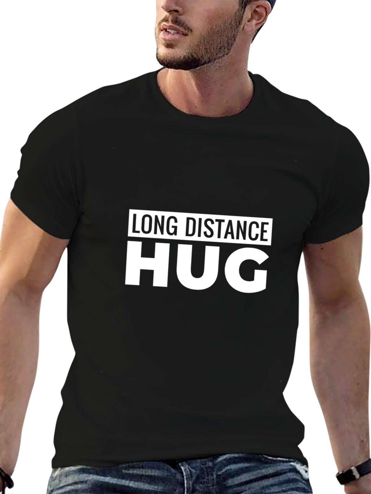 Long Distance Hug Graphic T-Shirt