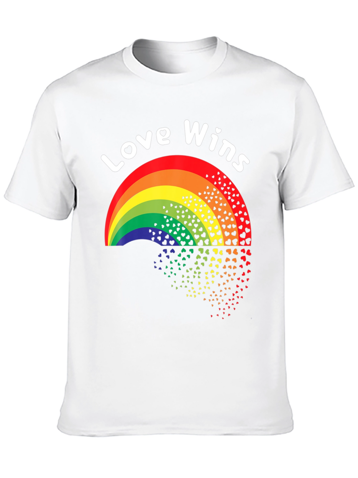 Love Wins Rainbow Heart T-Shirt