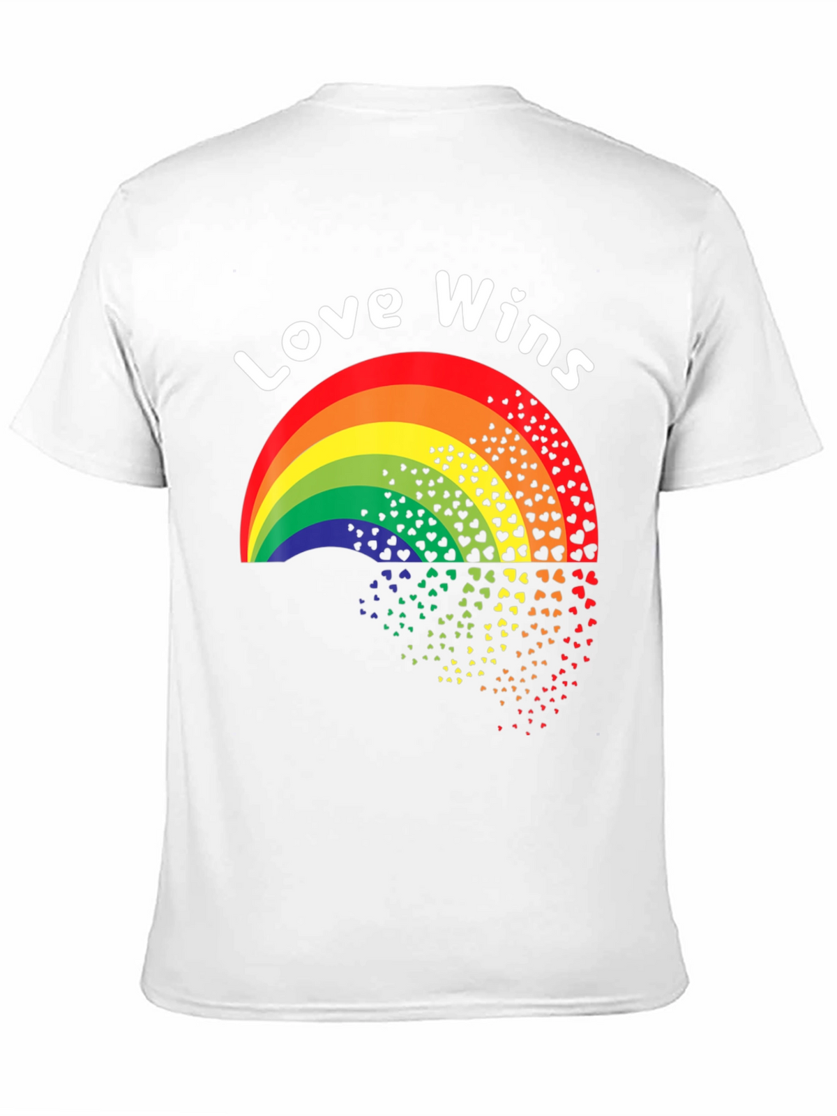 Love Wins Rainbow Heart T-Shirt