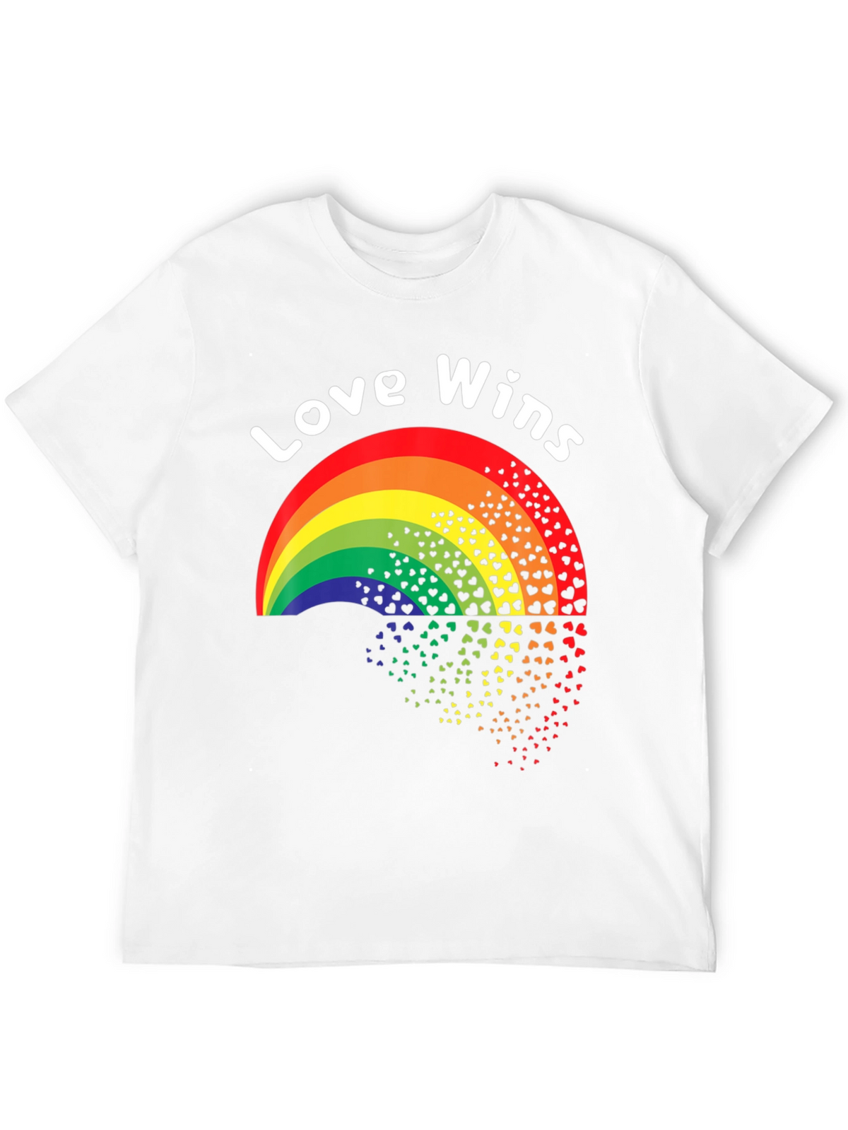Love Wins Rainbow Heart T-Shirt