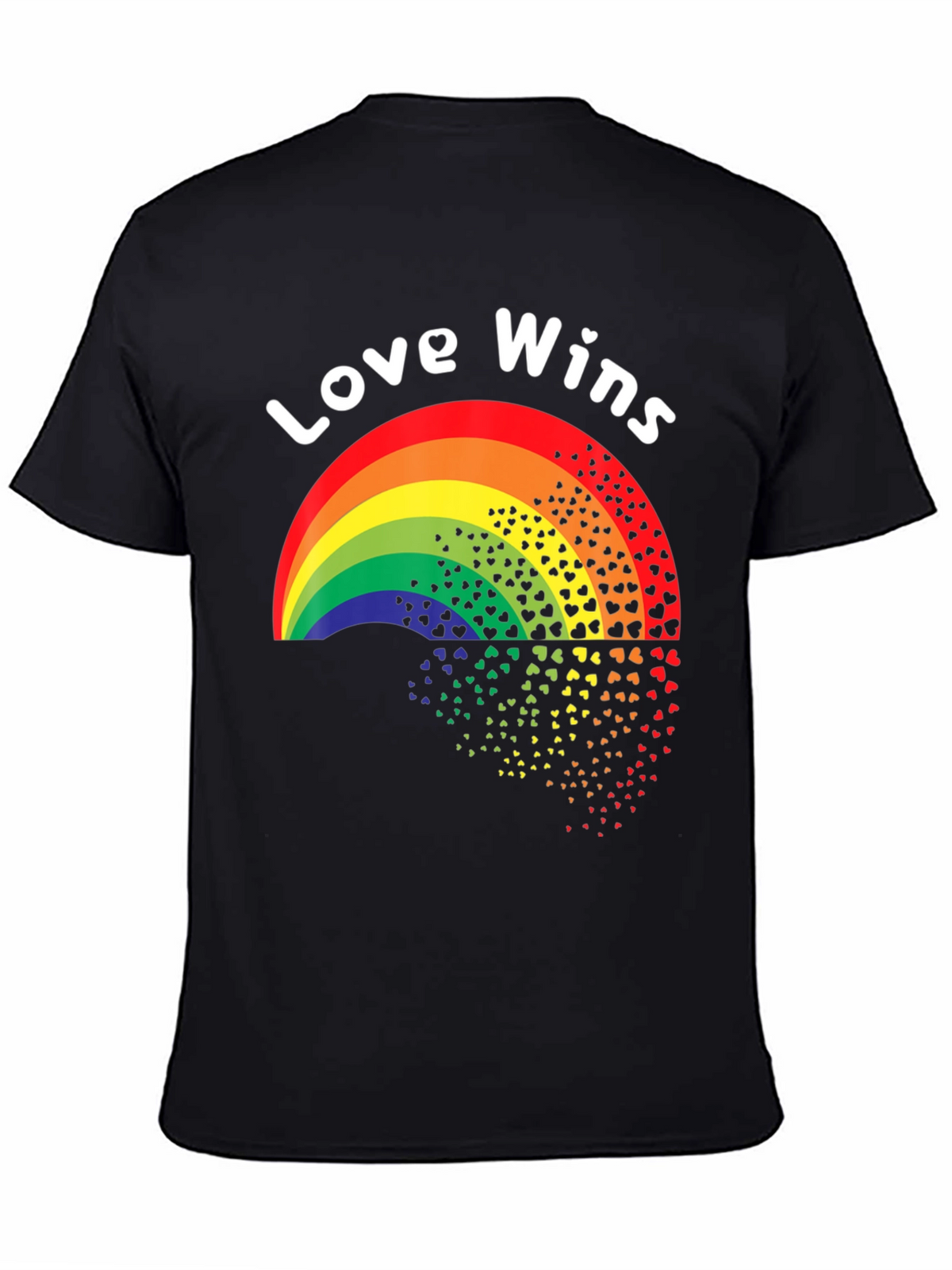 Love Wins Rainbow Heart T-Shirt