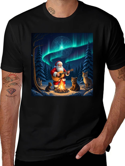 Santas Campfire Serenade Tee