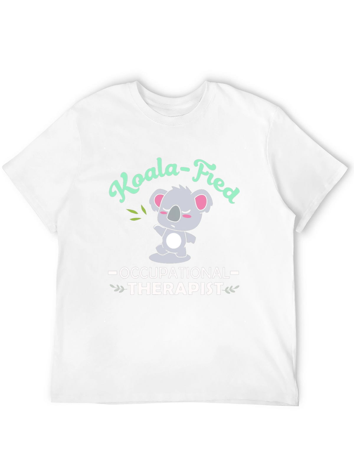 Koala-fied Occupational Therapist Black T-Shirt