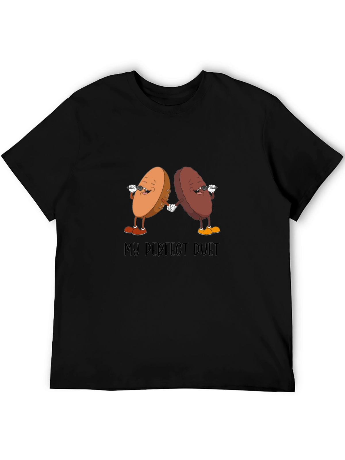 Perfect Duet Graphic T-Shirt - Unique Design