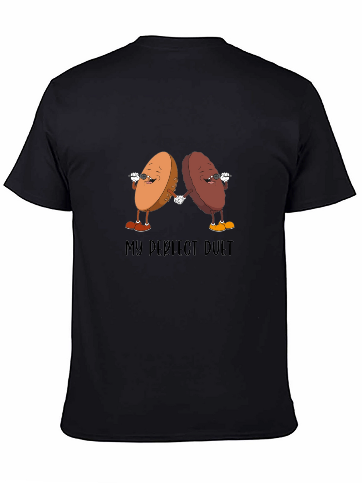 Perfect Duet Graphic T-Shirt - Unique Design