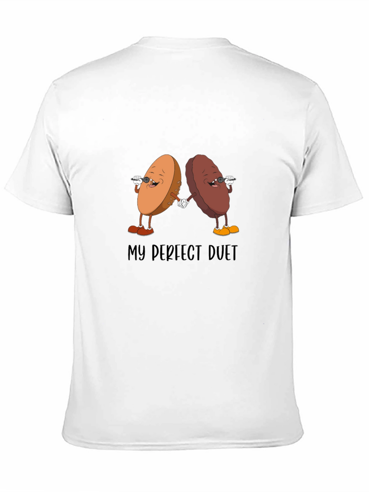 Perfect Duet Graphic T-Shirt - Unique Design