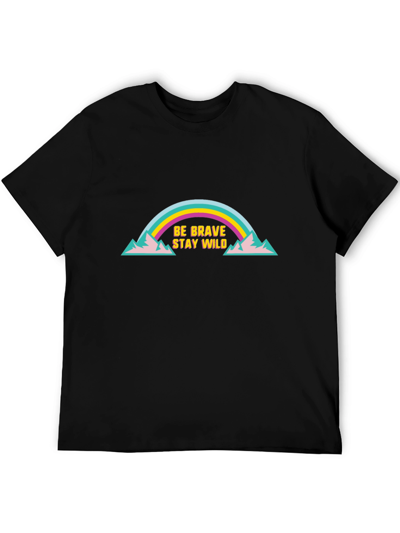 Be Brave Stay Wild Graphic Tee