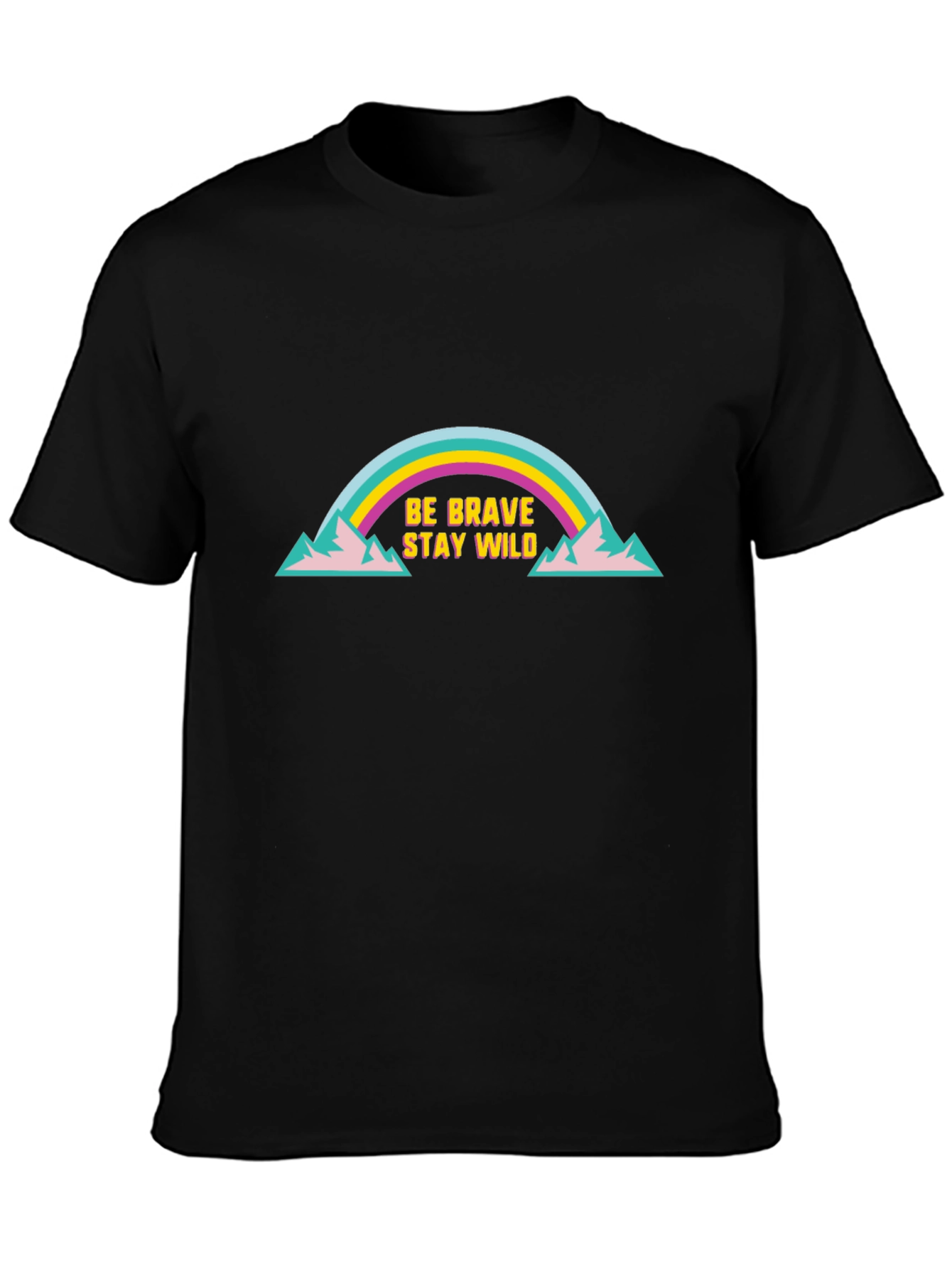 Be Brave Stay Wild Graphic Tee