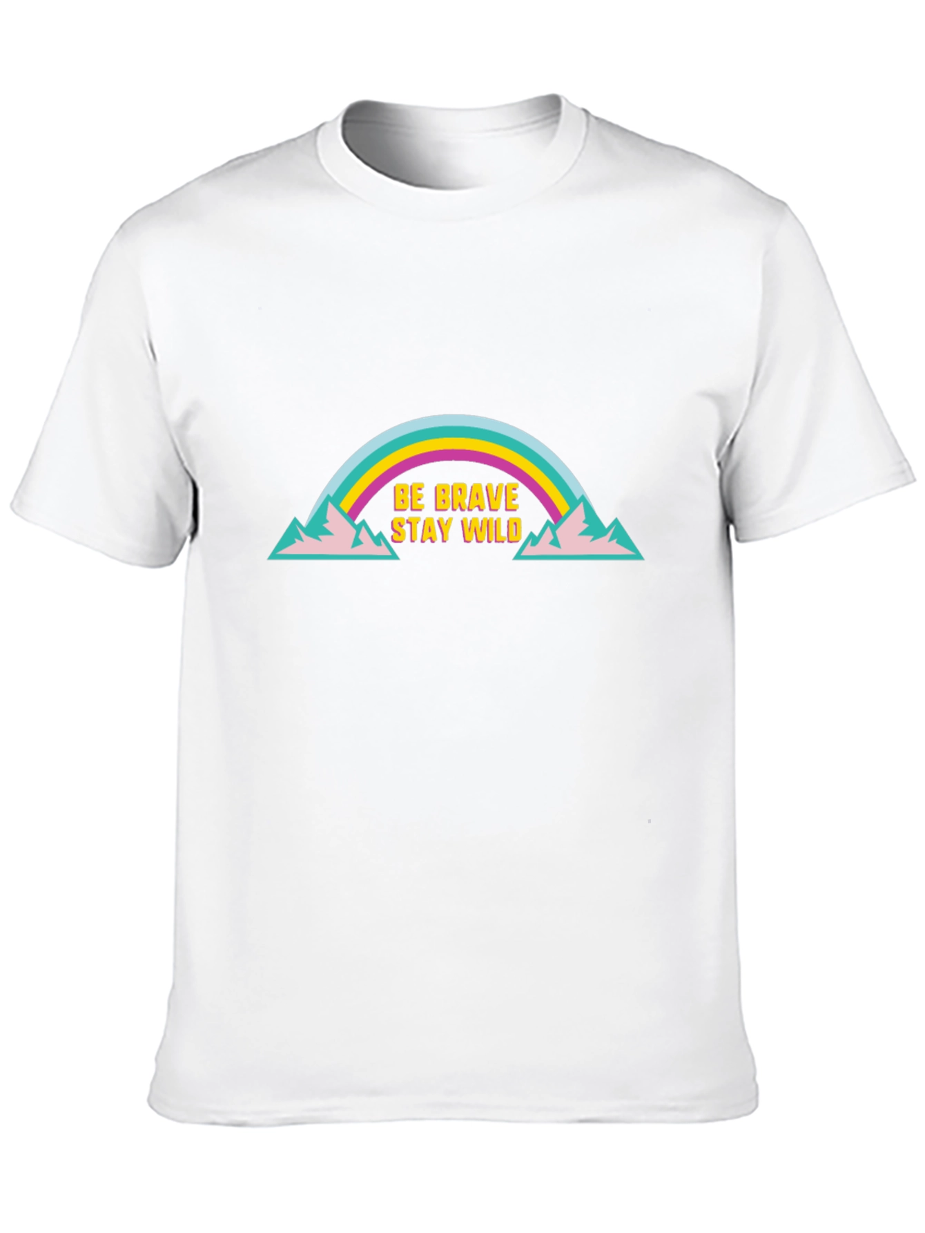 Be Brave Stay Wild Graphic Tee