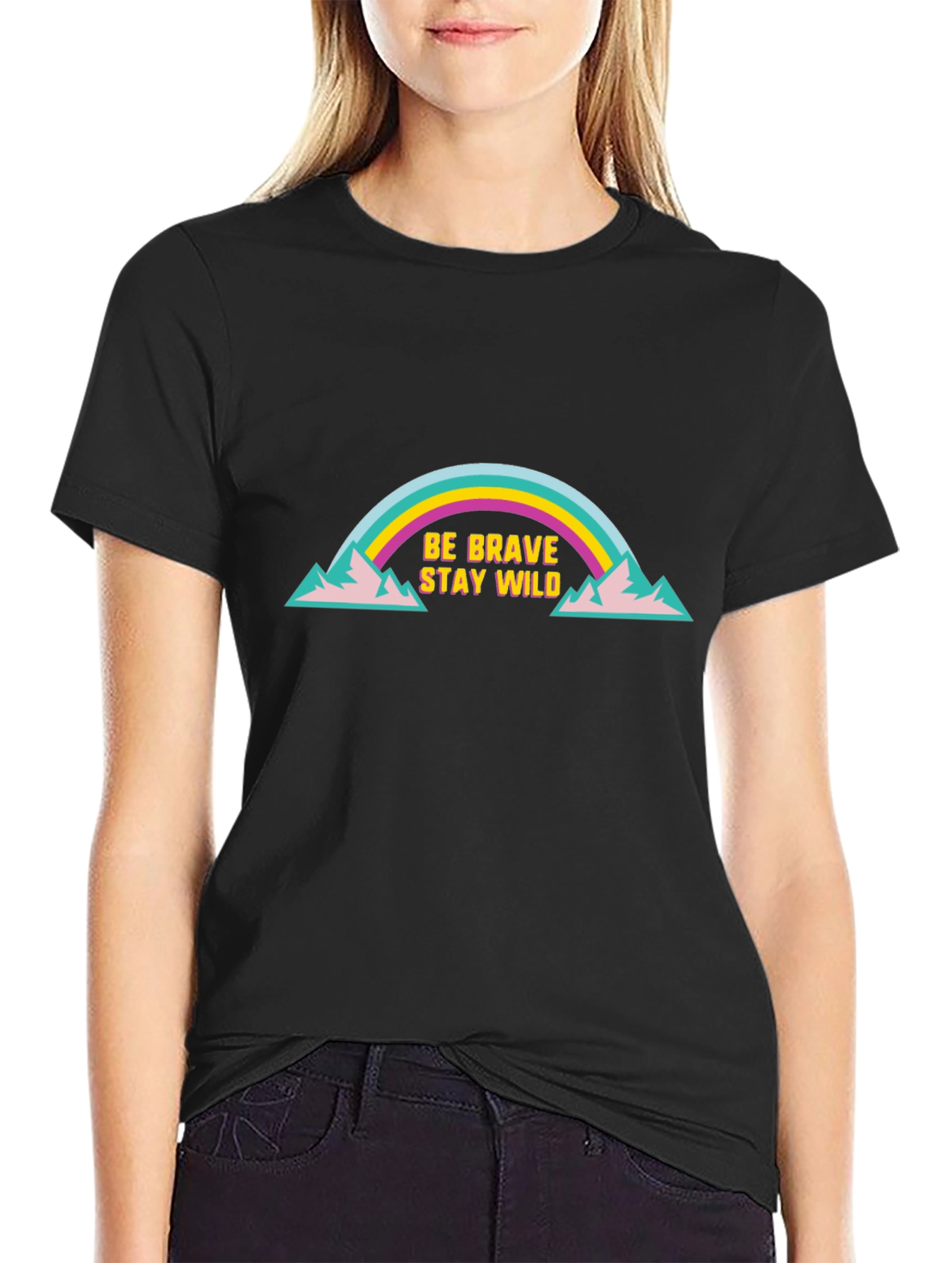 Be Brave Stay Wild Graphic Tee