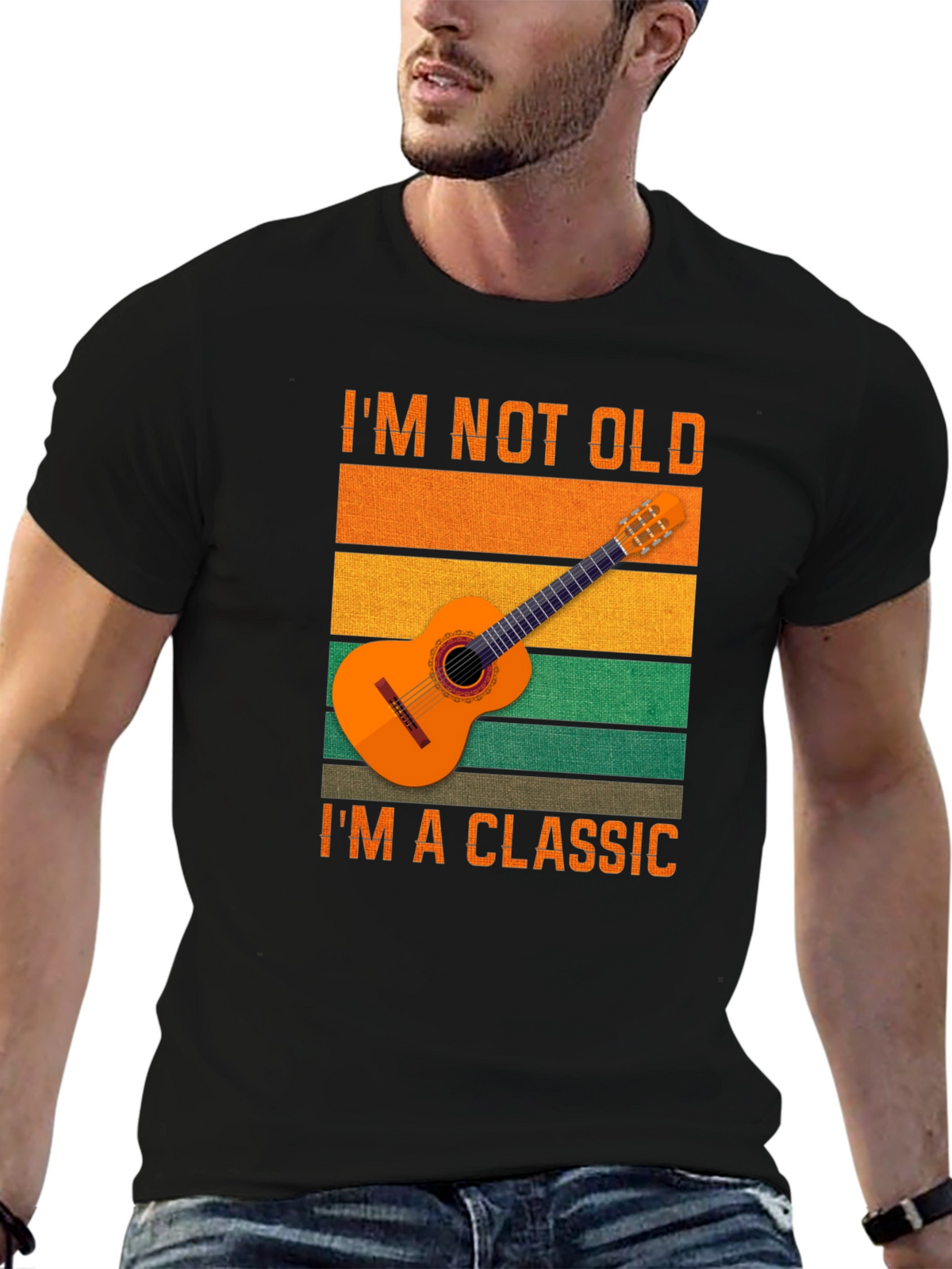 Im Not Old Im A Classic Guitar T-Shirt