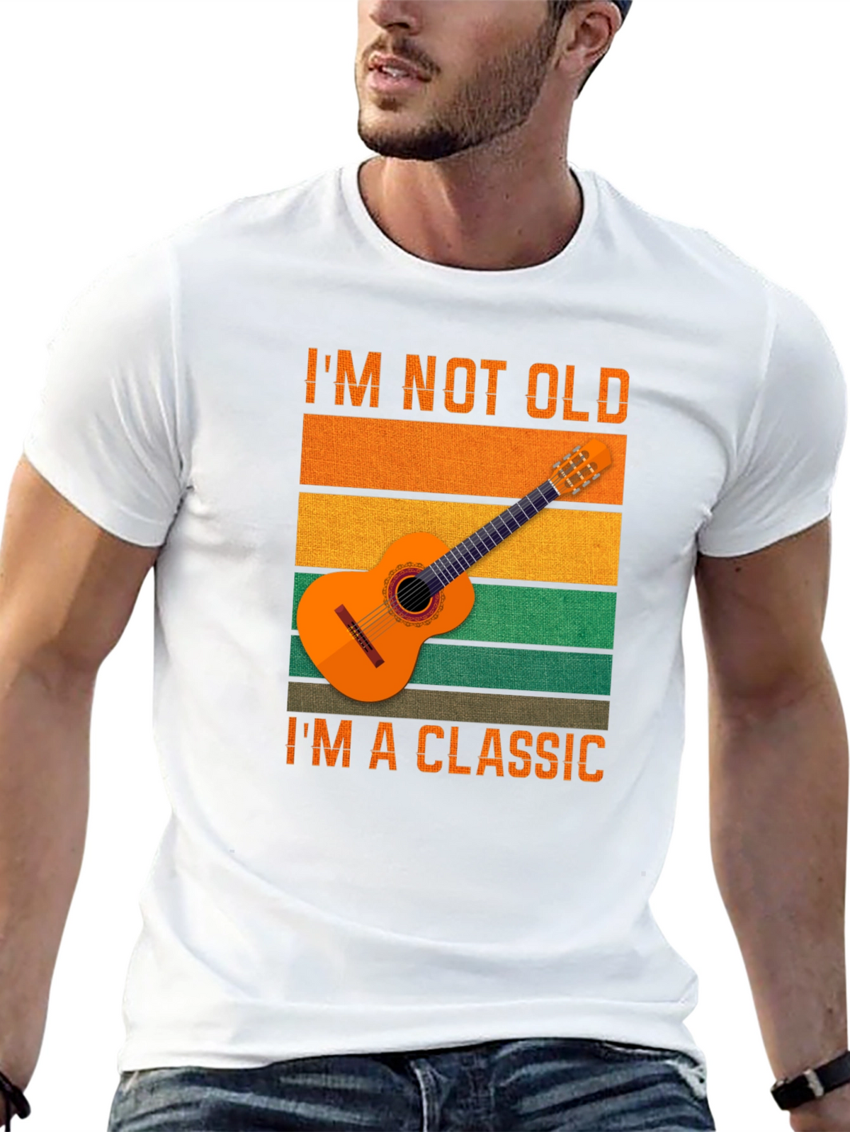 Im Not Old Im A Classic Guitar T-Shirt