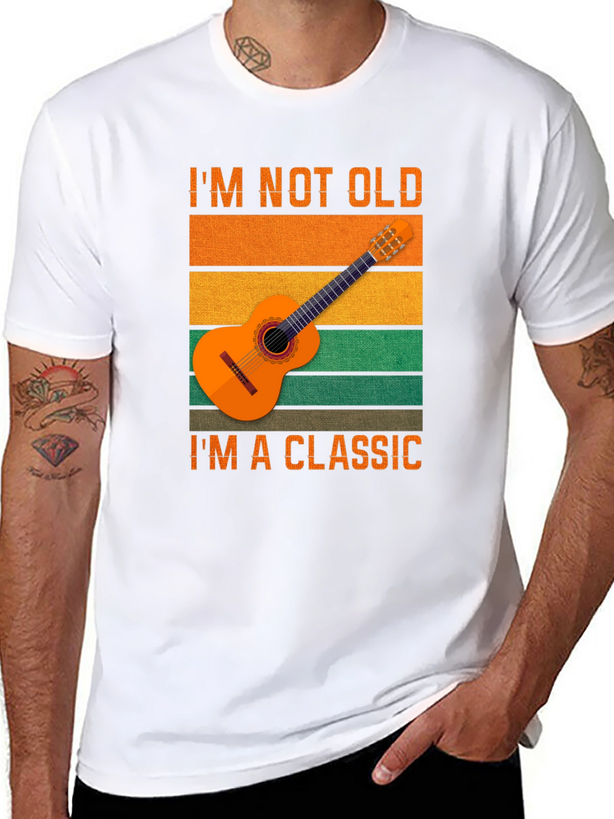 Im Not Old Im A Classic Guitar T-Shirt
