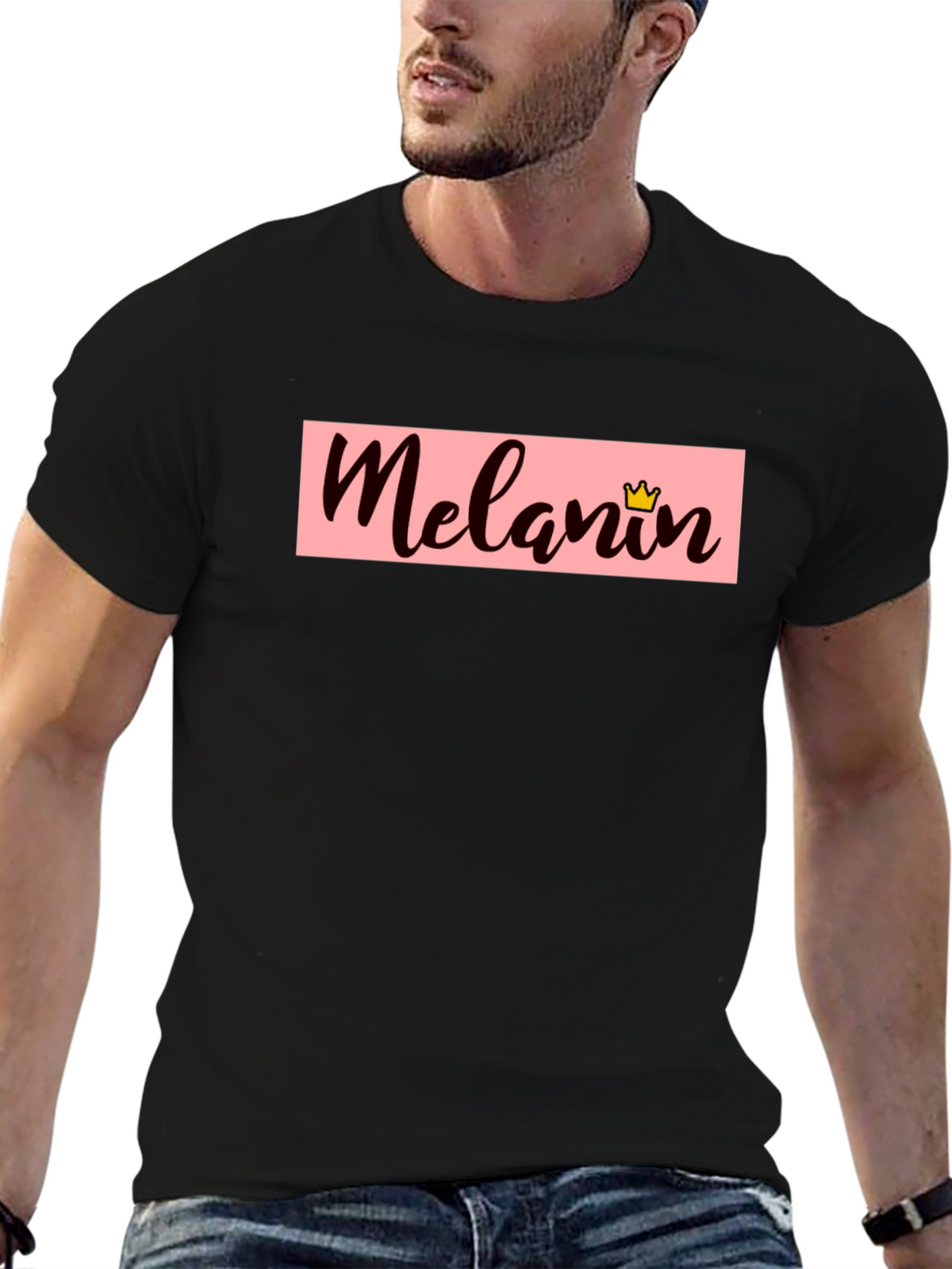 Melanin Queen T-Shirt Black Graphic Tee