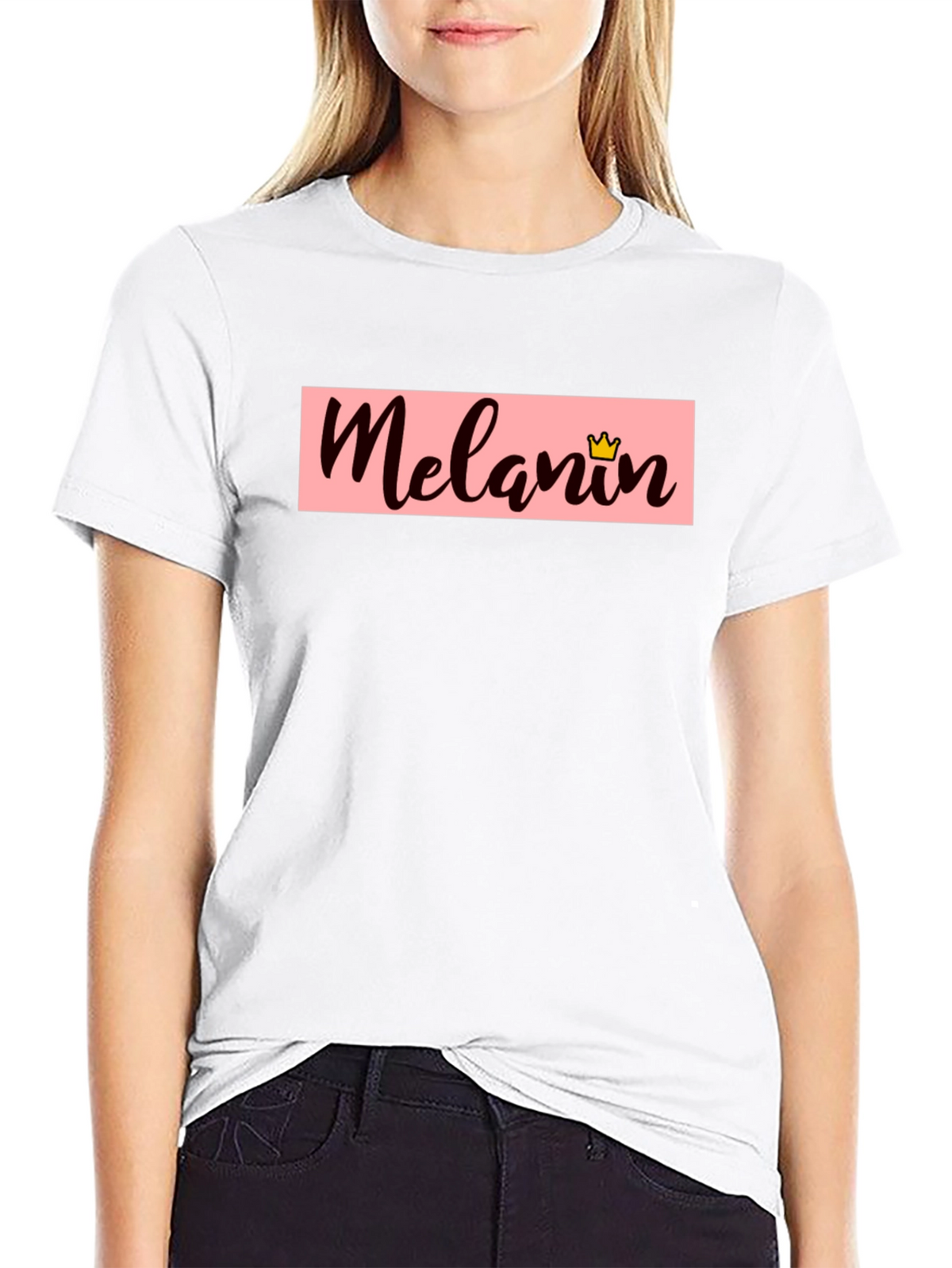 Melanin Queen T-Shirt Black Graphic Tee
