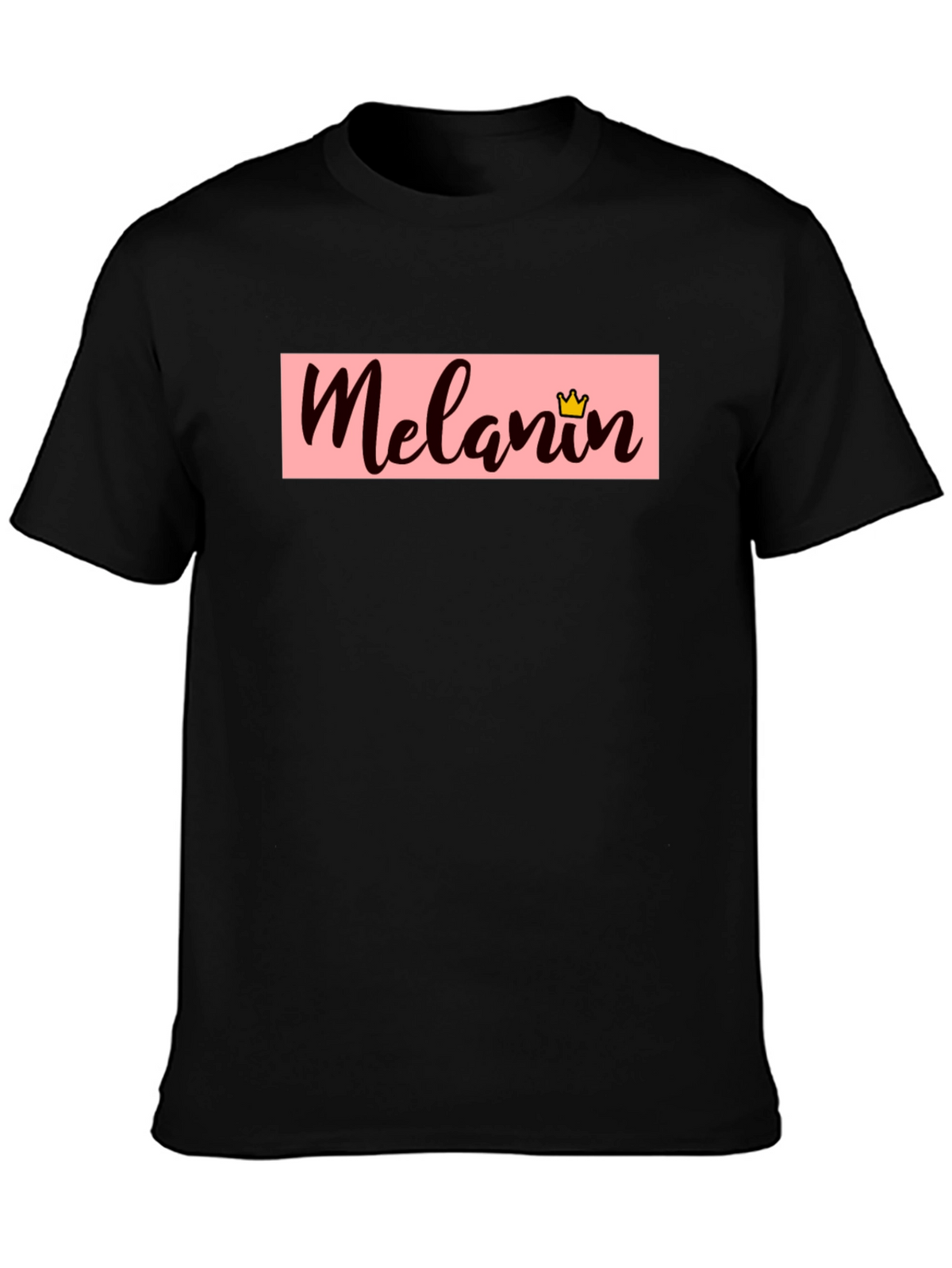 Melanin Queen T-Shirt Black Graphic Tee