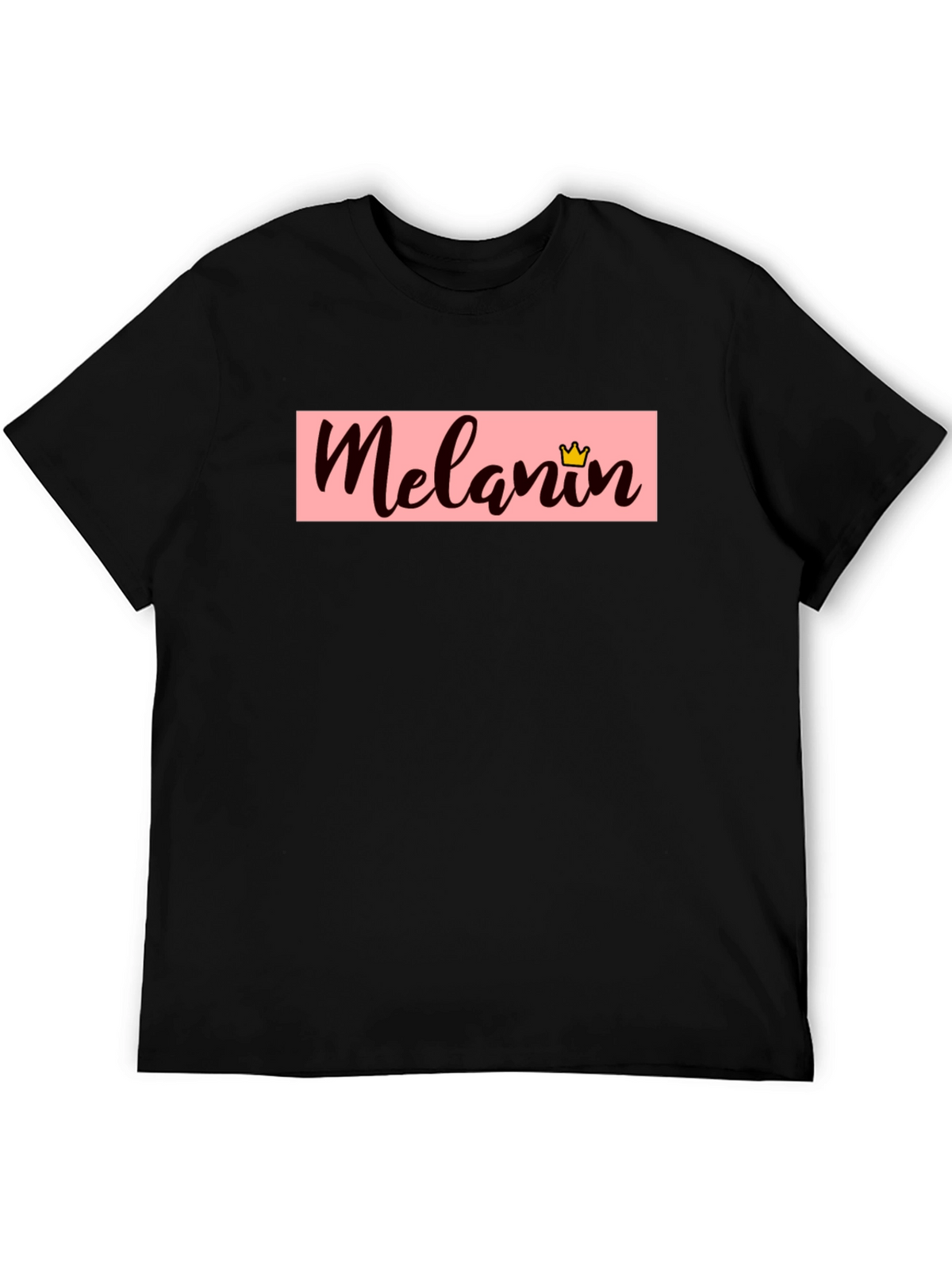 Melanin Queen T-Shirt Black Graphic Tee