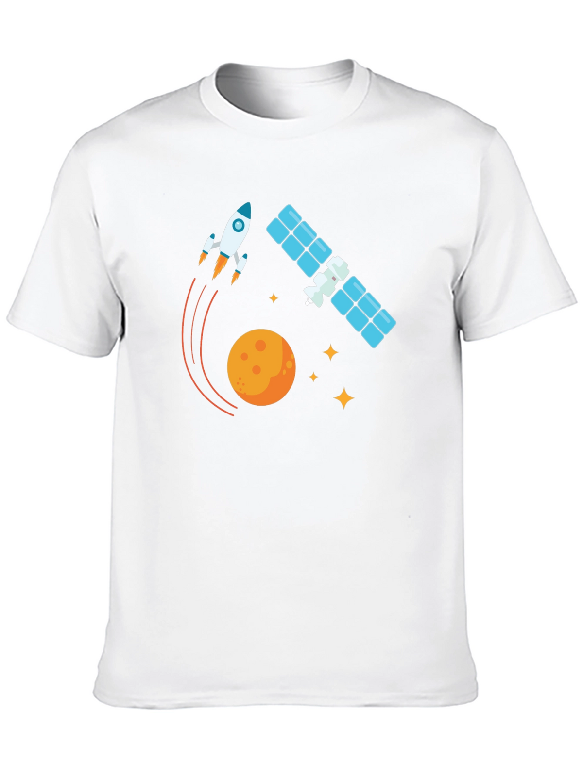 Space Adventure Black T-Shirt