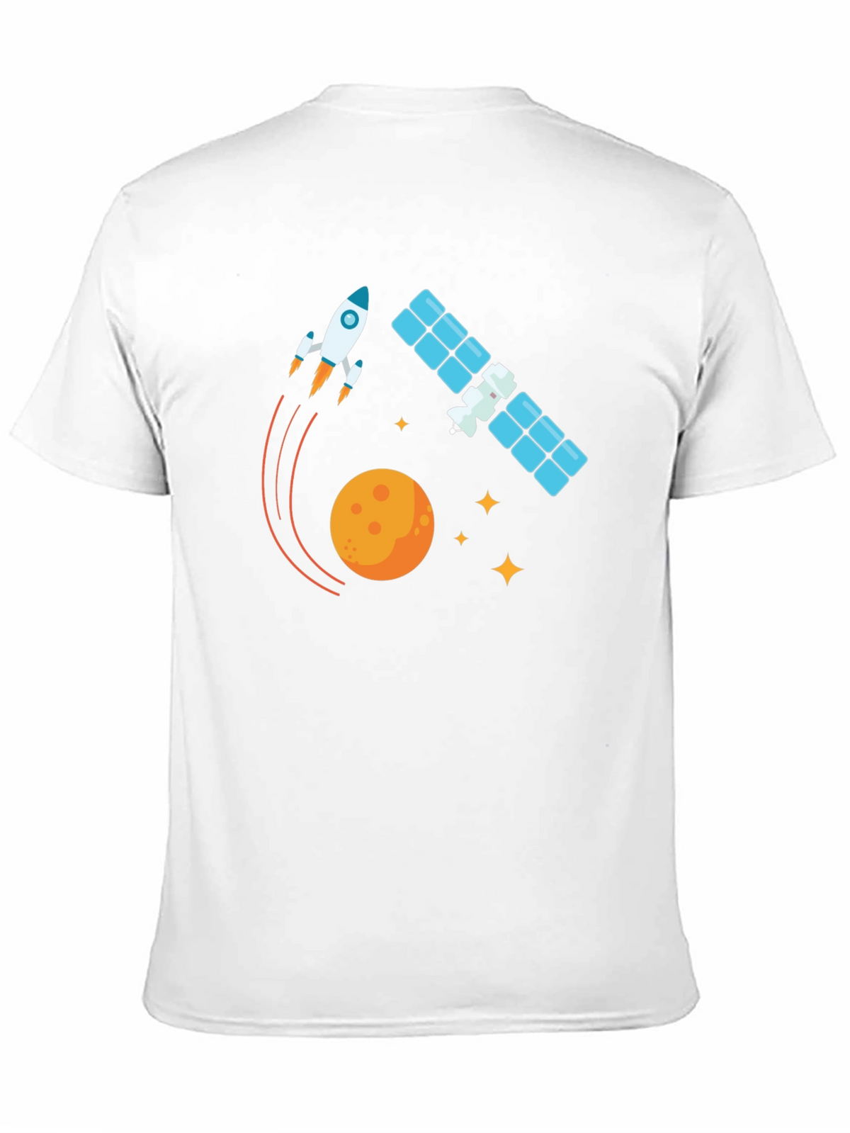 Space Adventure Black T-Shirt