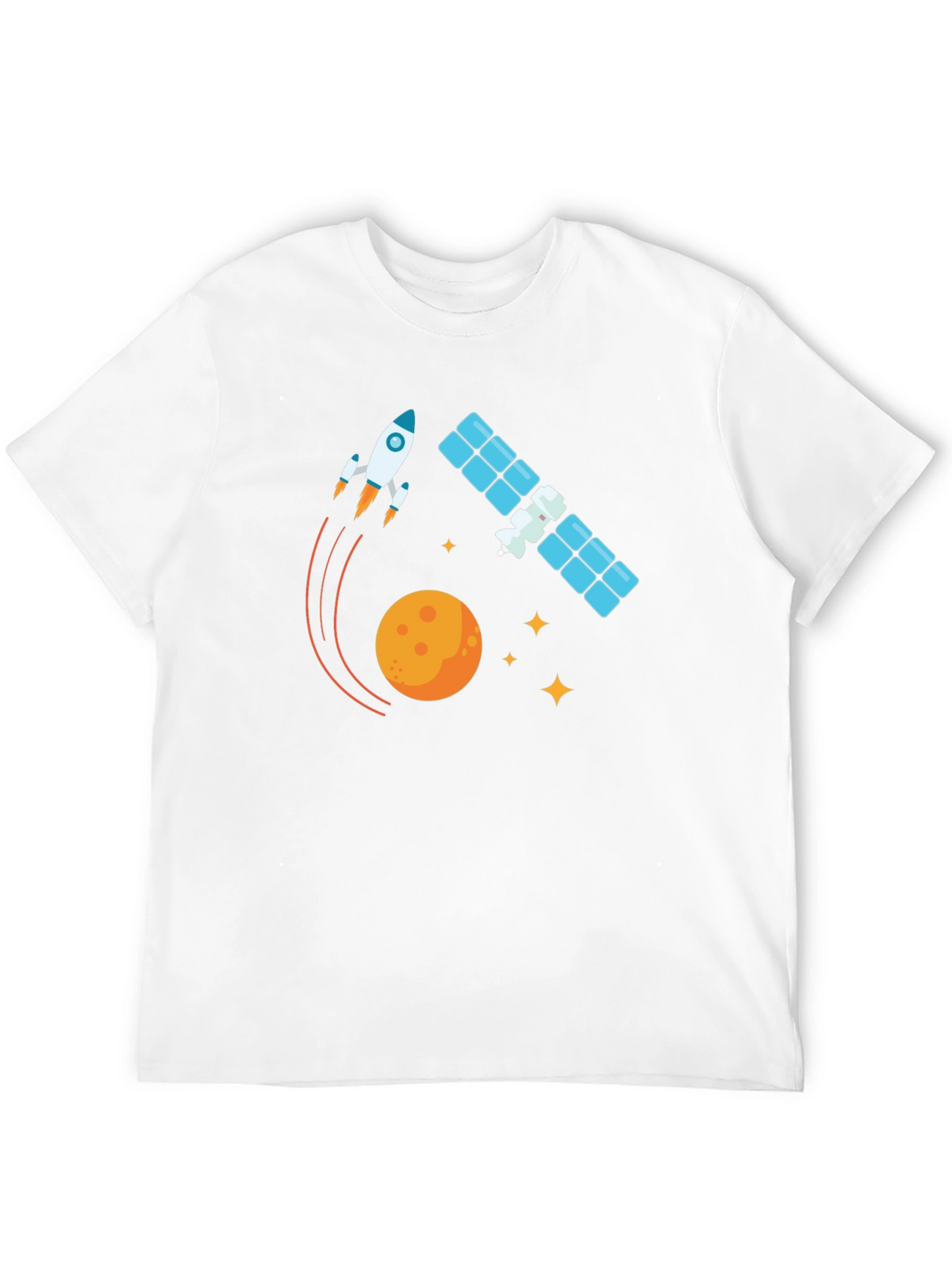 Space Adventure Black T-Shirt
