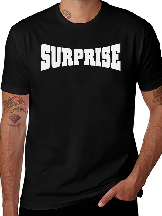 Surprise Graphic Tee - Bold Statement T-Shirt