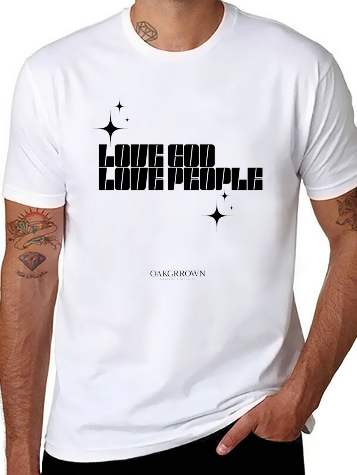 Love God Love People Graphic T-Shirt