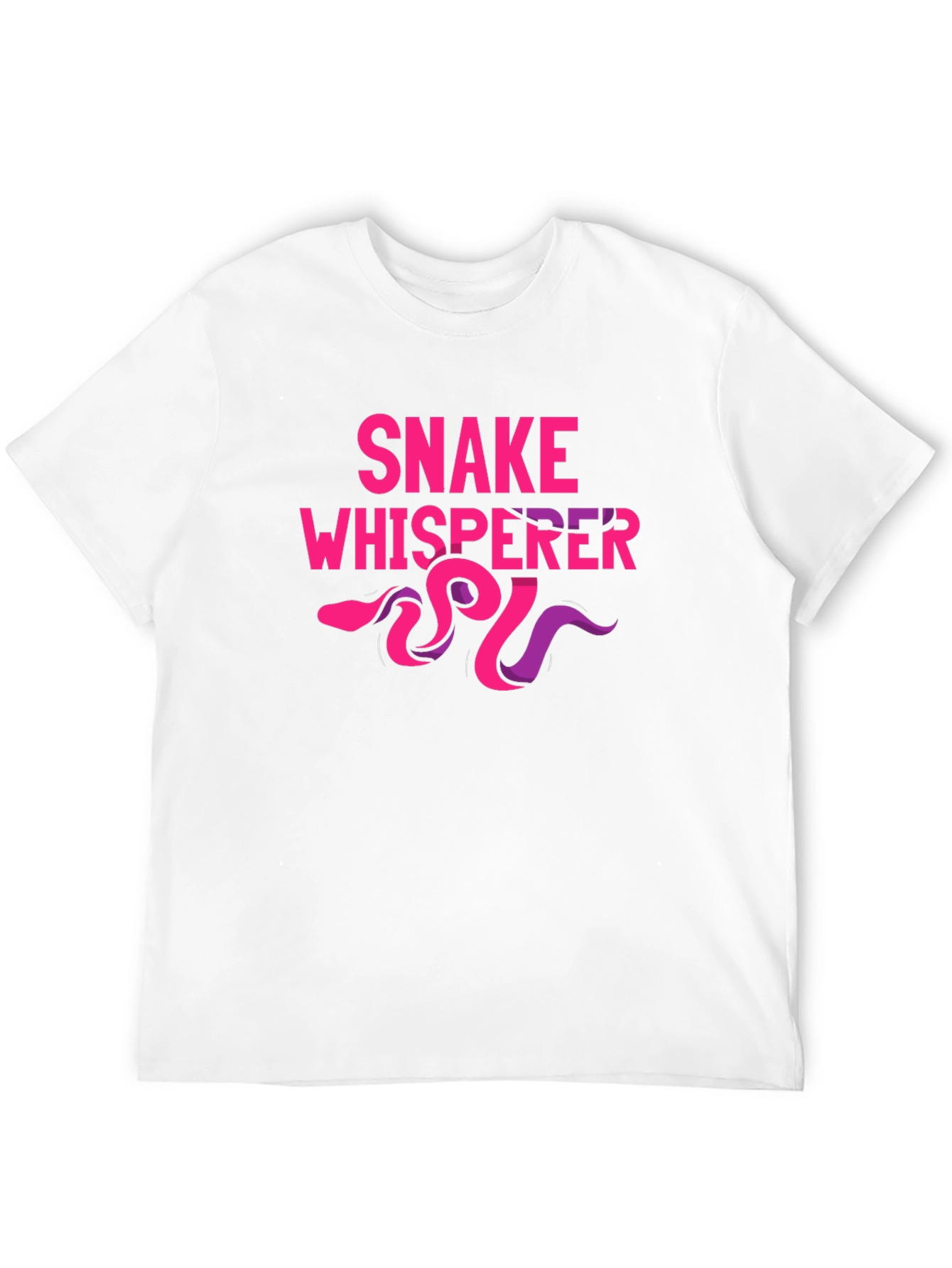 Snake Whisperer Graphic Tee - Cool Novelty Shirt
