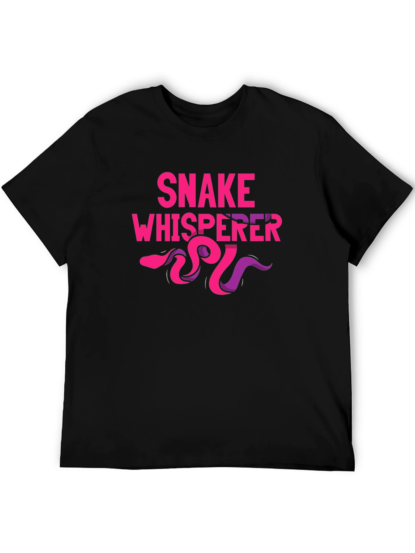 Snake Whisperer Graphic Tee - Cool Novelty Shirt