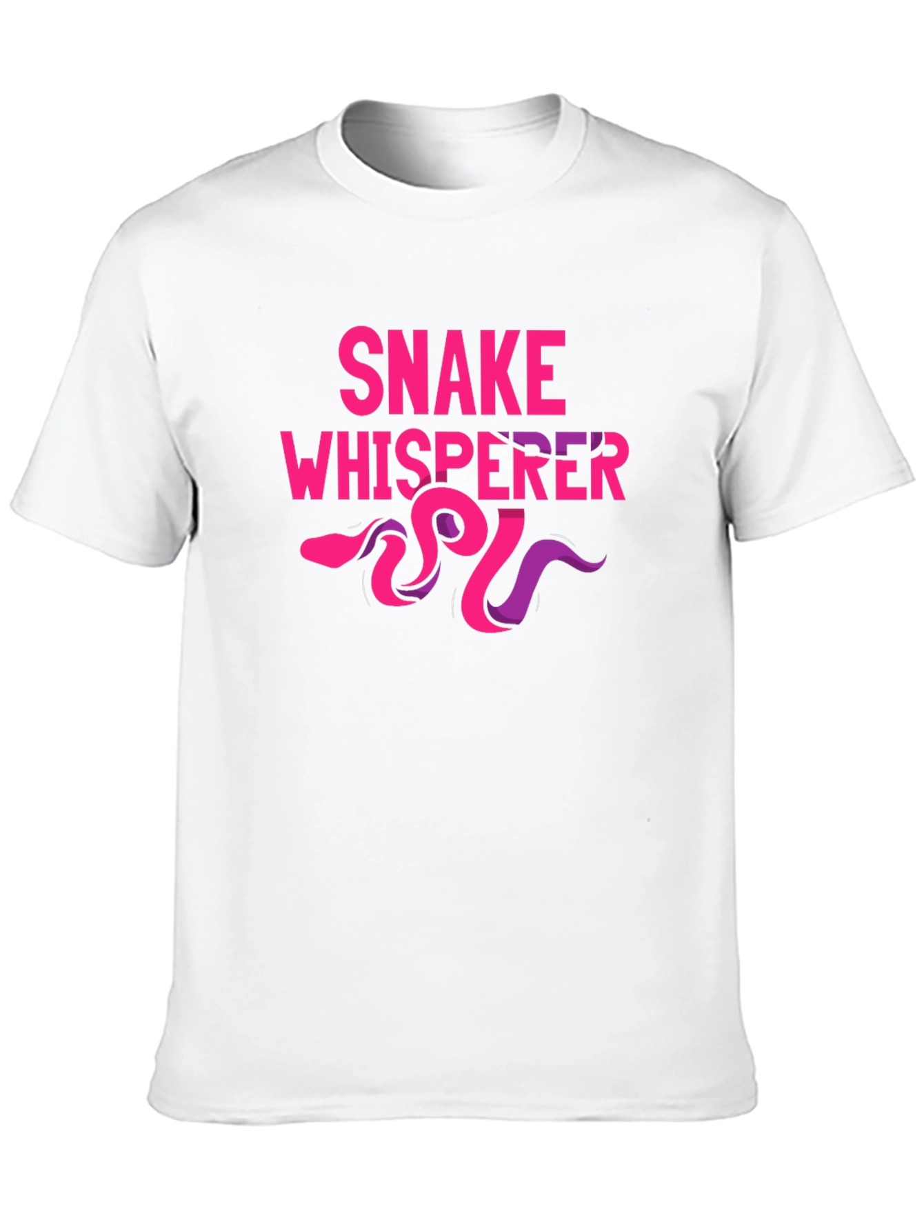 Snake Whisperer Graphic Tee - Cool Novelty Shirt