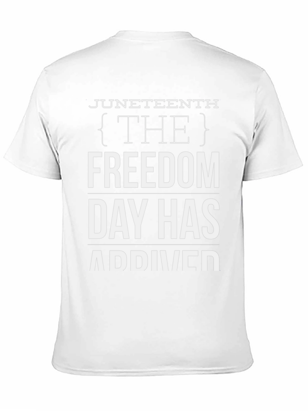 Juneteenth Freedom Day T-Shirt - Black