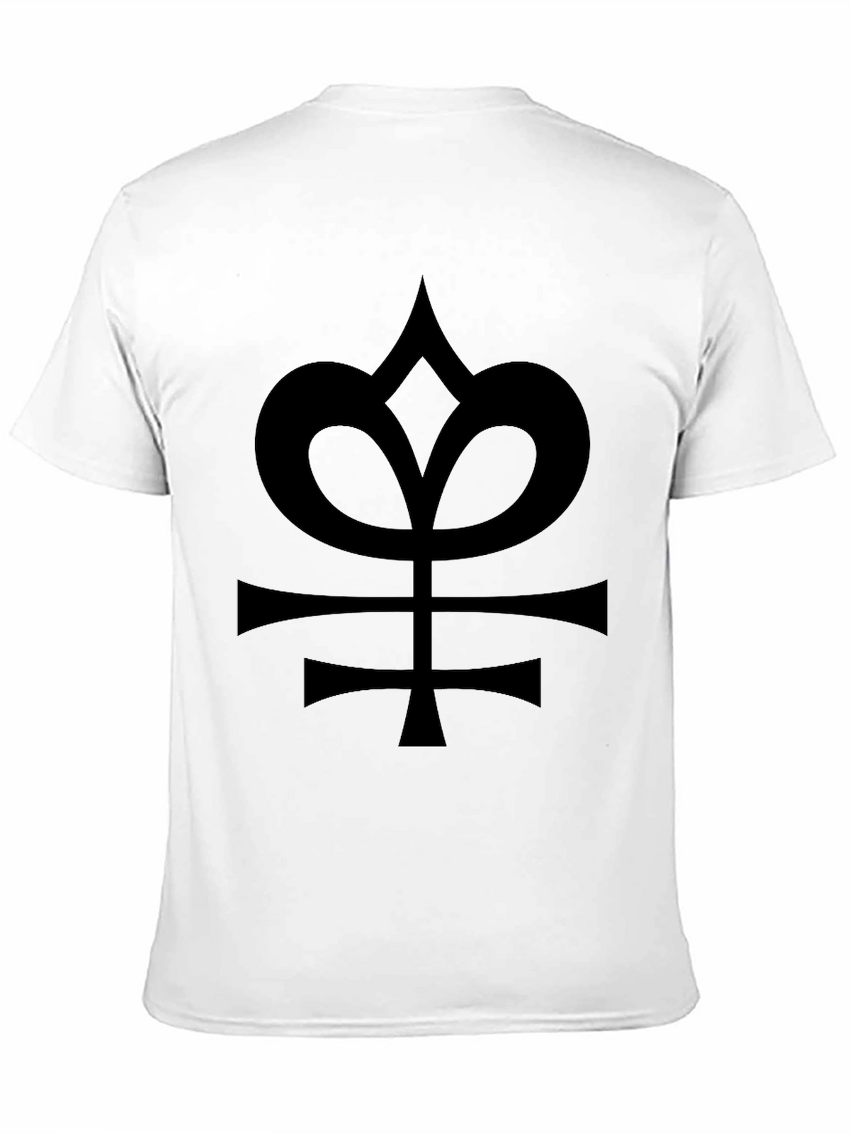 Mens Black T-Shirt with Alchemical Symbol