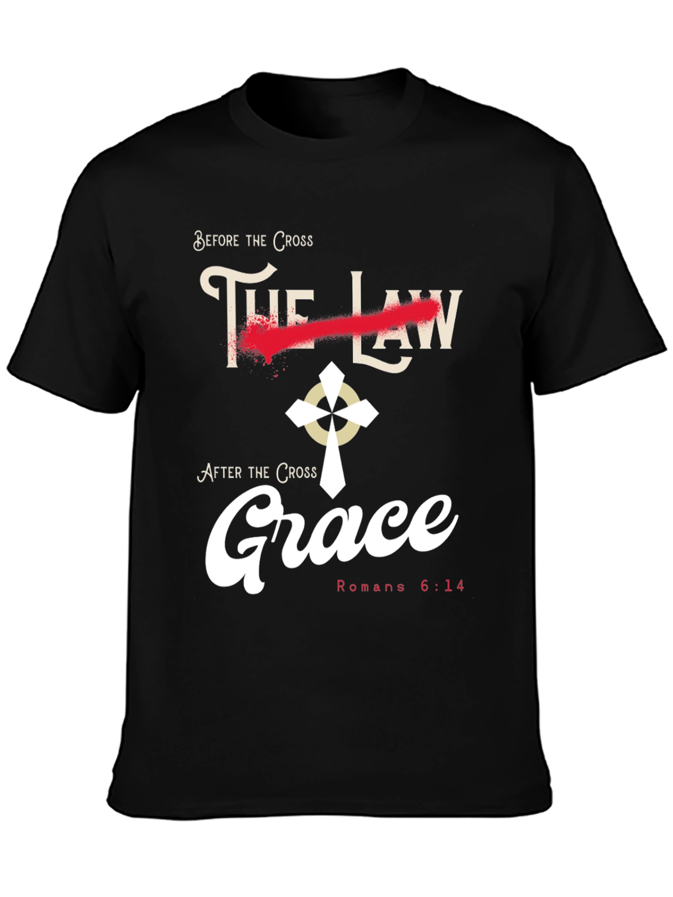 The Law Grace Christian T-Shirt