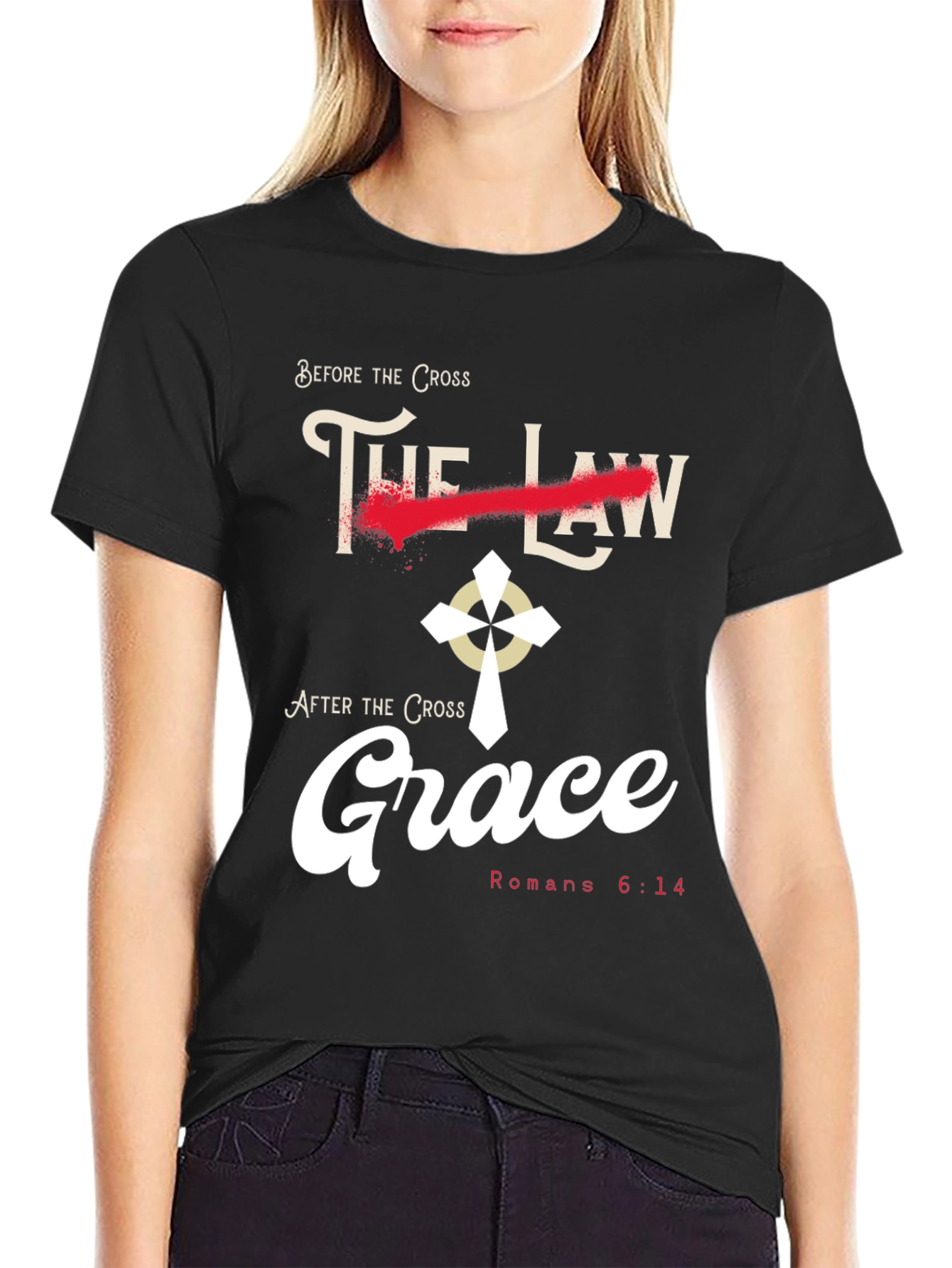 The Law Grace Christian T-Shirt
