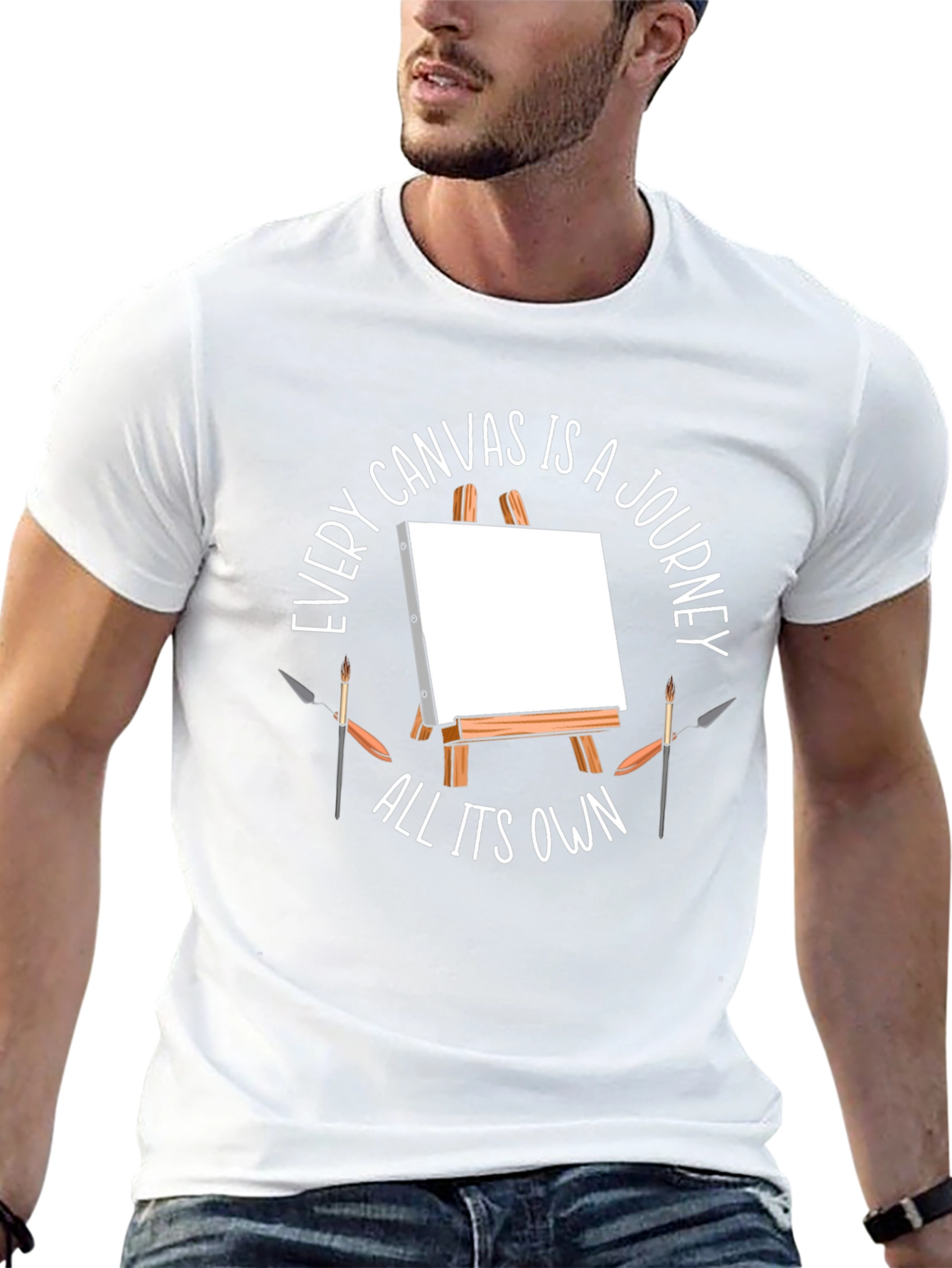 Artist Canvas Journey T-Shirt - Unisex