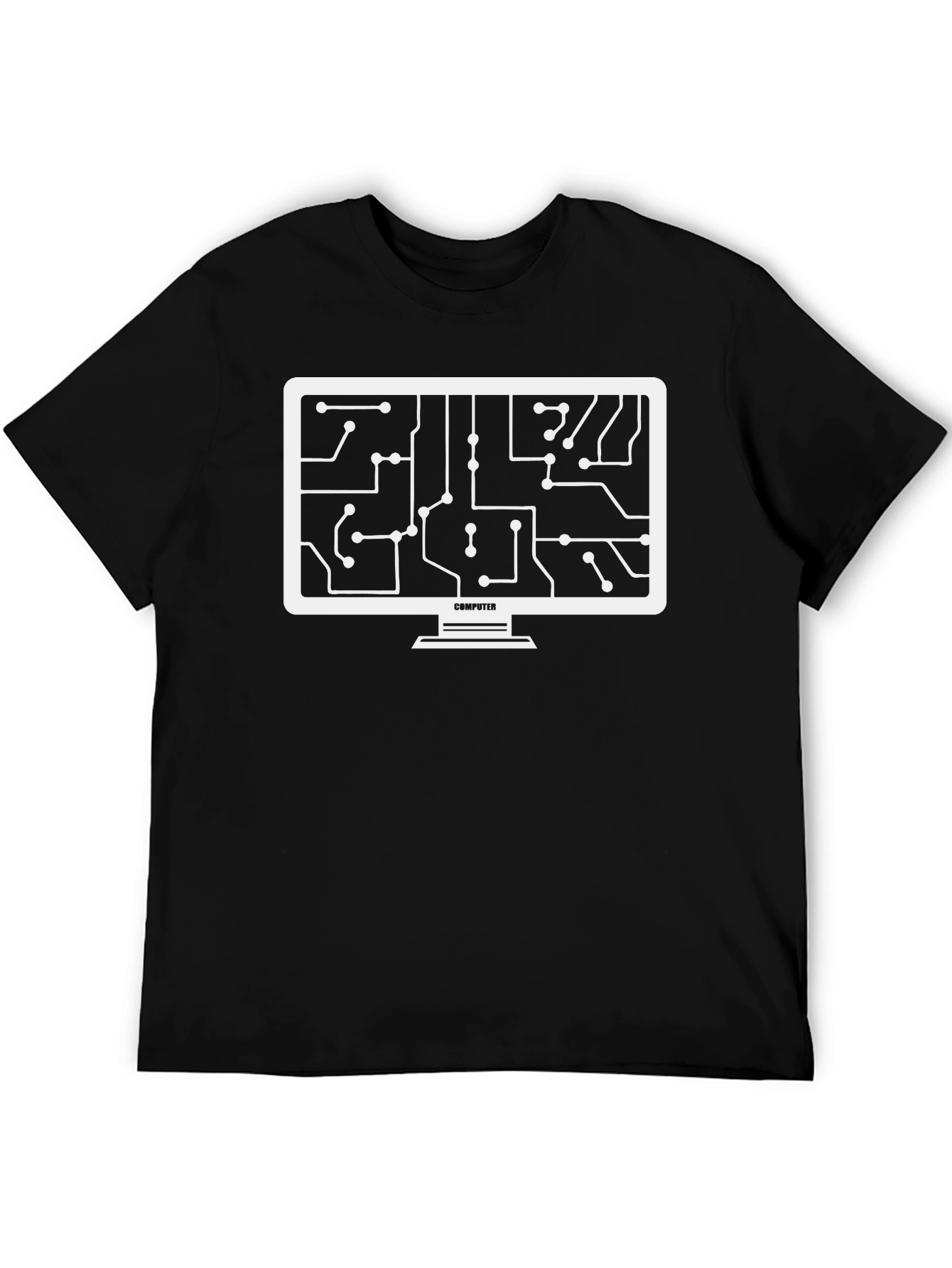 Circuit Board Computer T-Shirt - Geek Style