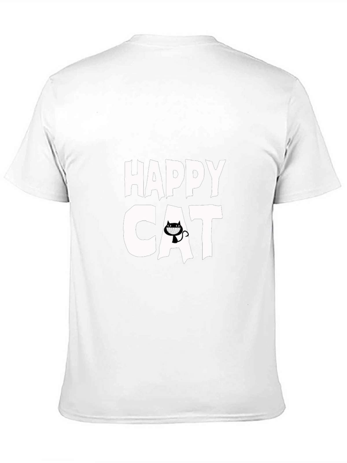 Happy Cat Graphic T-Shirt