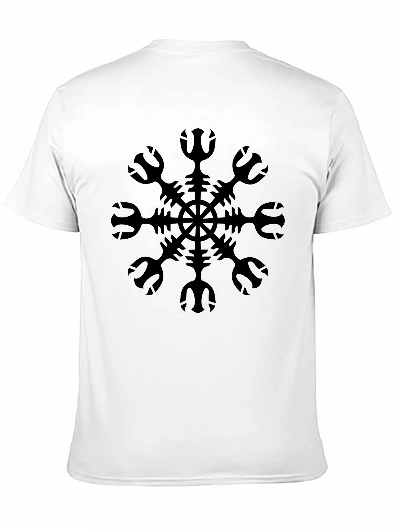 Vegvisir Compass T-Shirt - Viking Navigation Symbol Tee