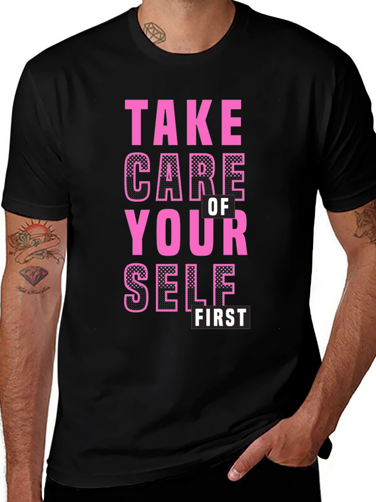 Take Care of Yourself First Graphic Tee