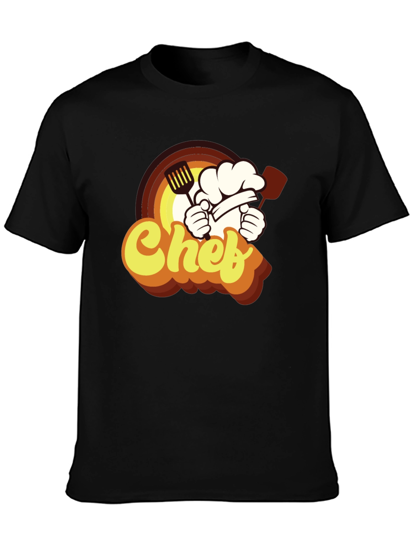 Retro Chef T-Shirt - Culinary Cook Graphic Tee