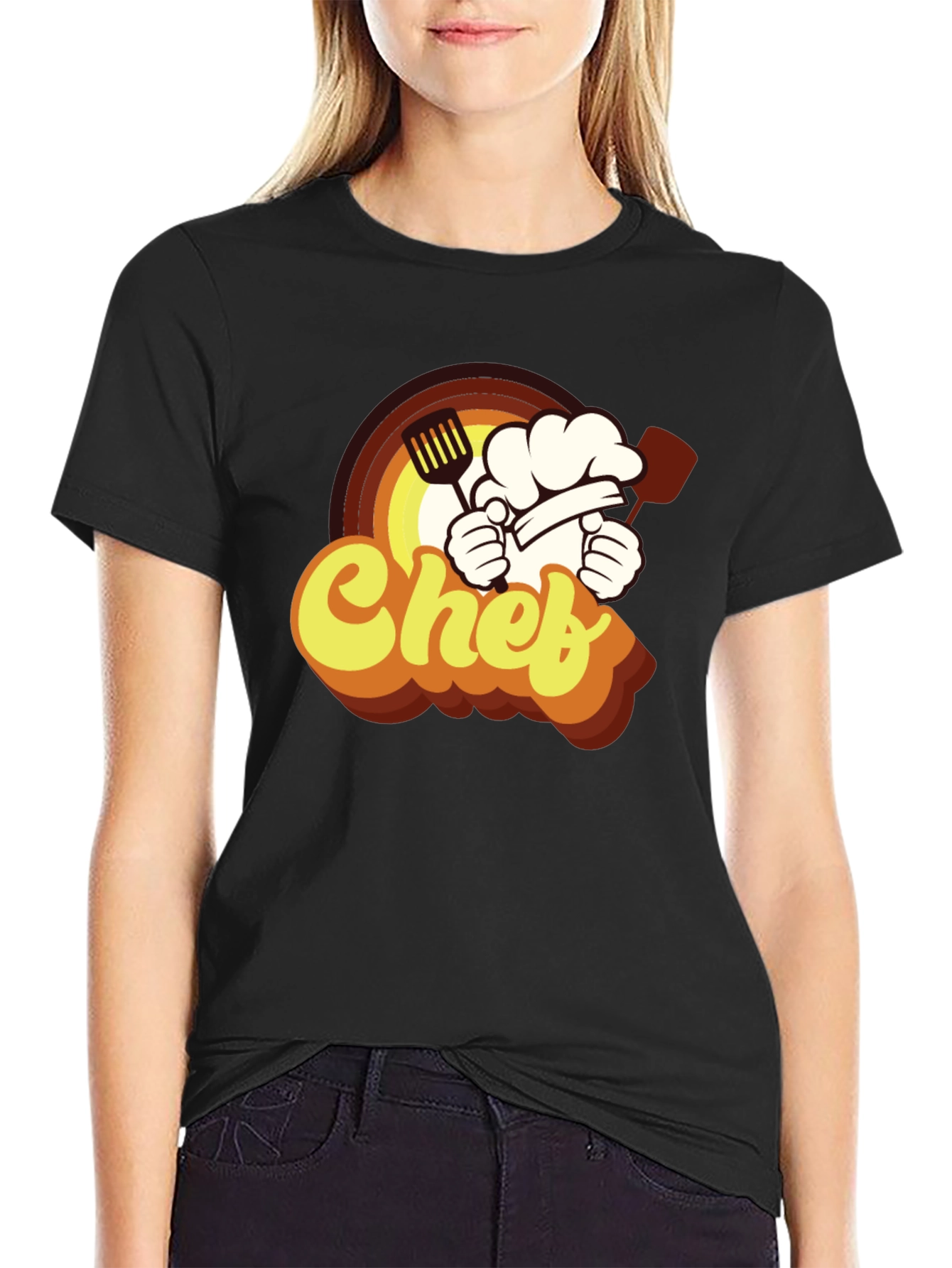 Retro Chef T-Shirt - Culinary Cook Graphic Tee