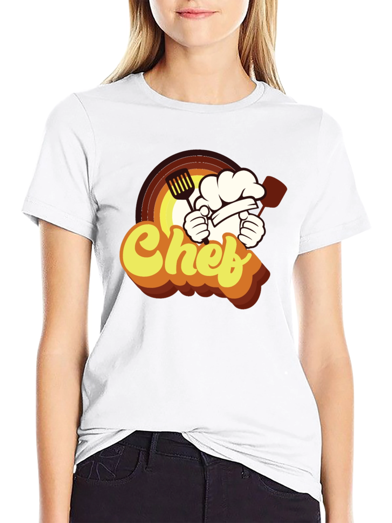 Retro Chef T-Shirt - Culinary Cook Graphic Tee