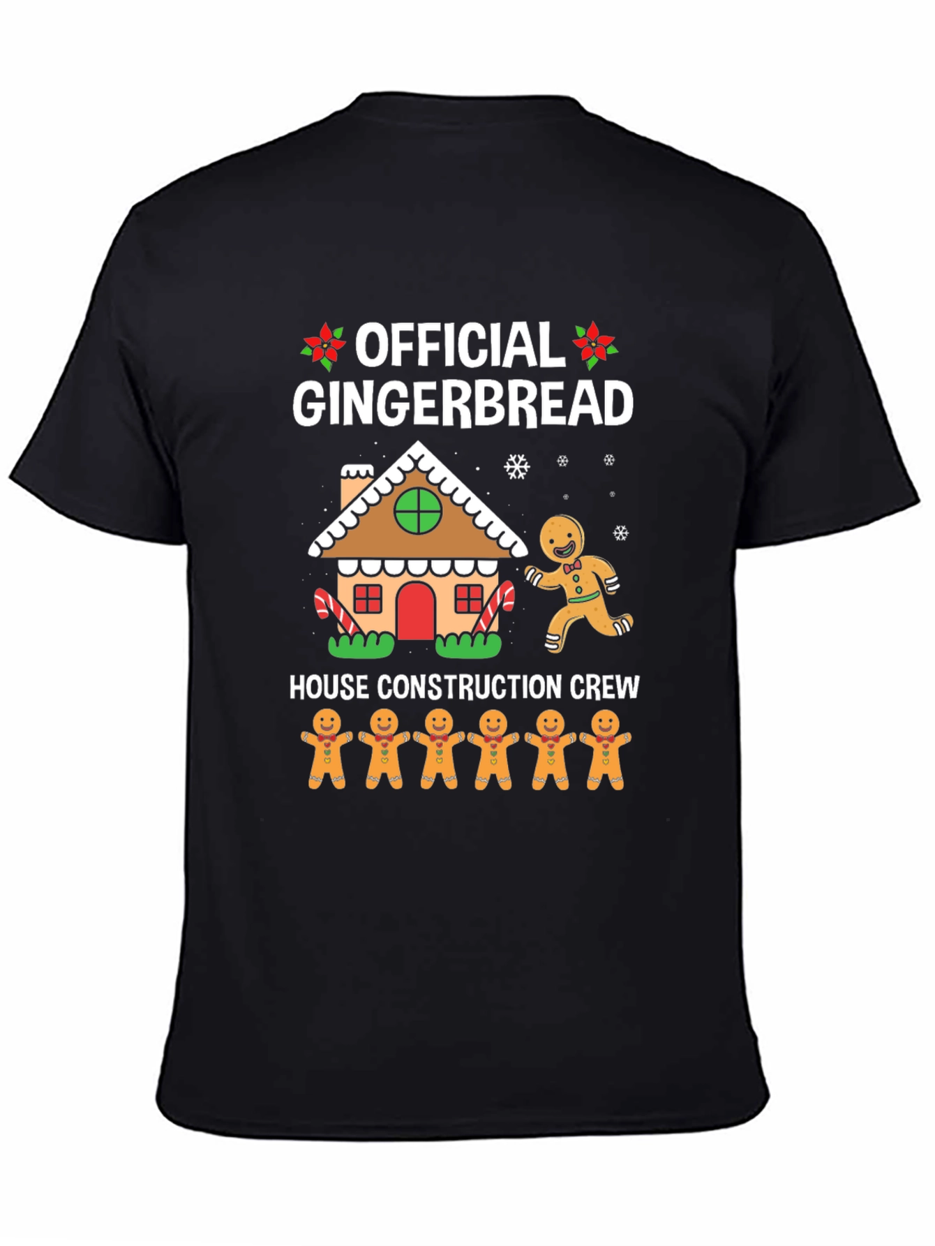 Gingerbread House Construction Crew T-Shirt