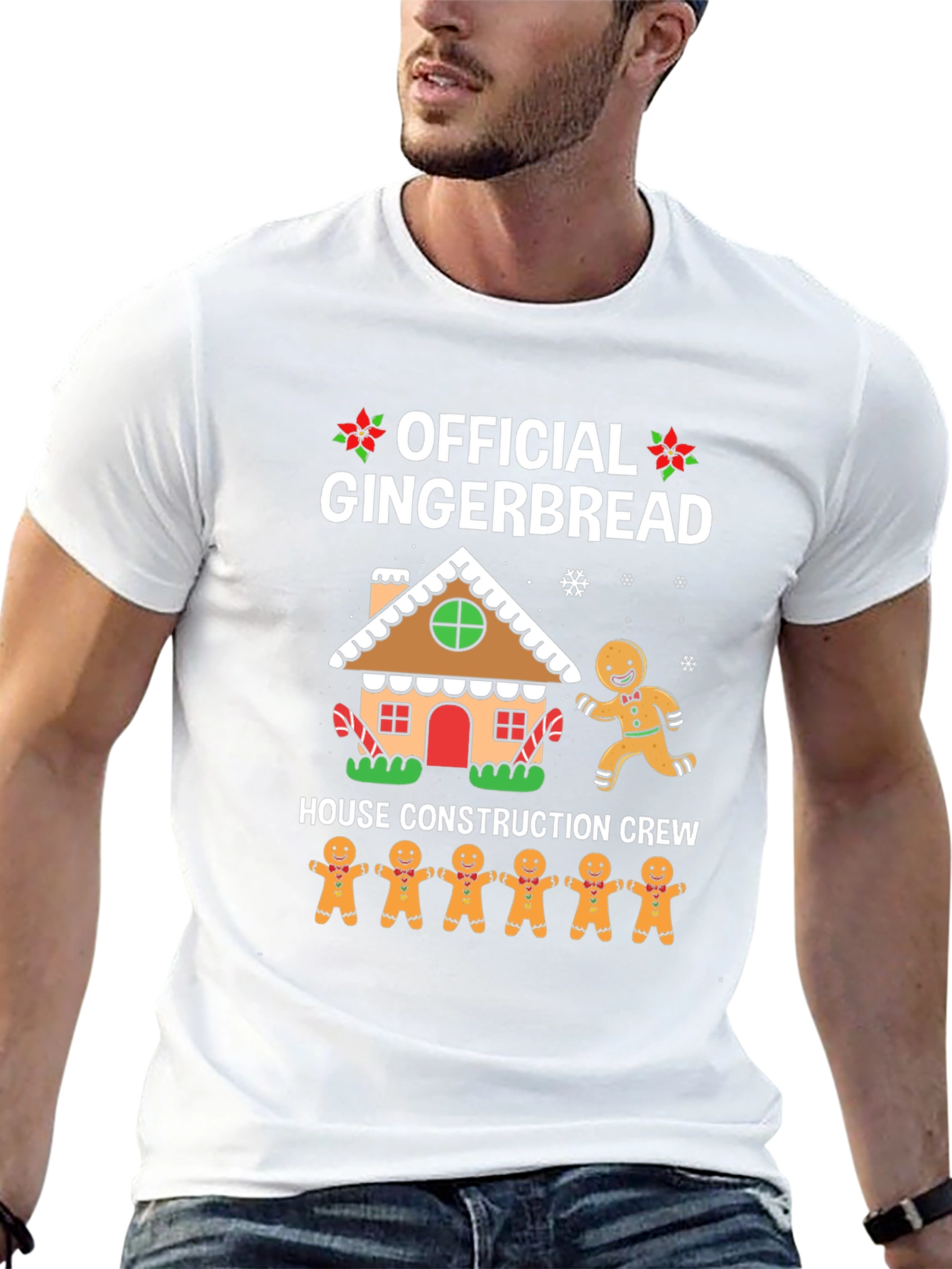 Gingerbread House Construction Crew T-Shirt