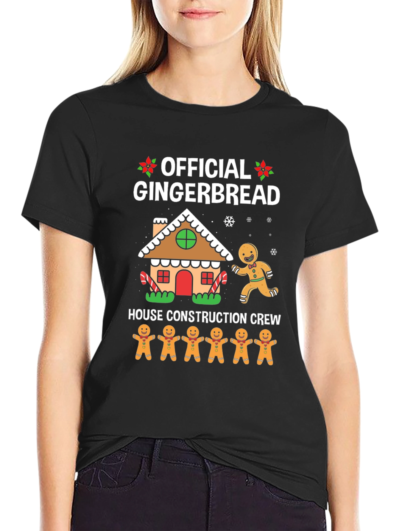 Gingerbread House Construction Crew T-Shirt